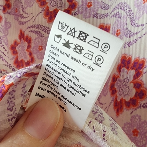 ME+EM Me+em Floral Swirl Print Blouse 6 - Picture 6 of 8